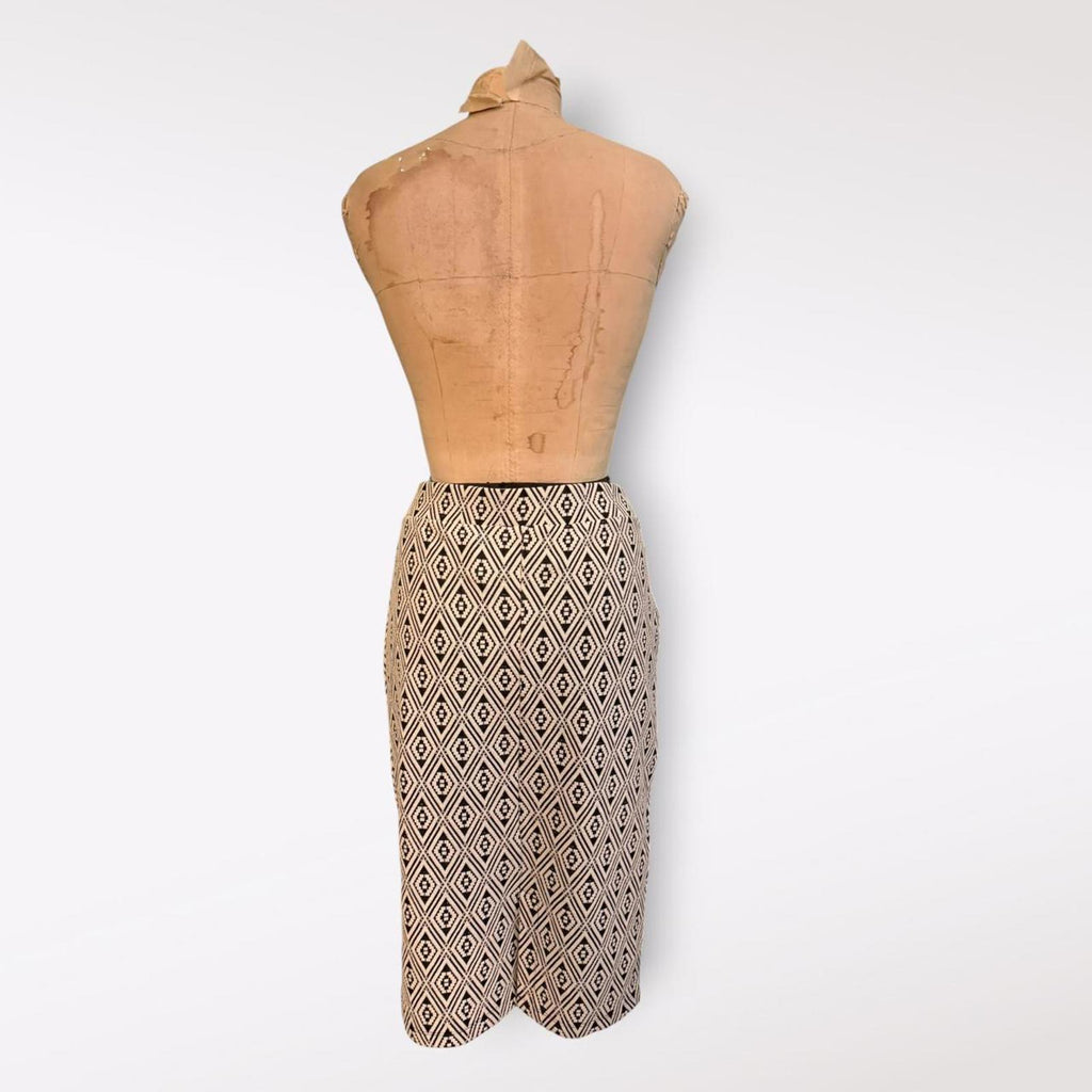 Pimkie Back & White Midi Skirt