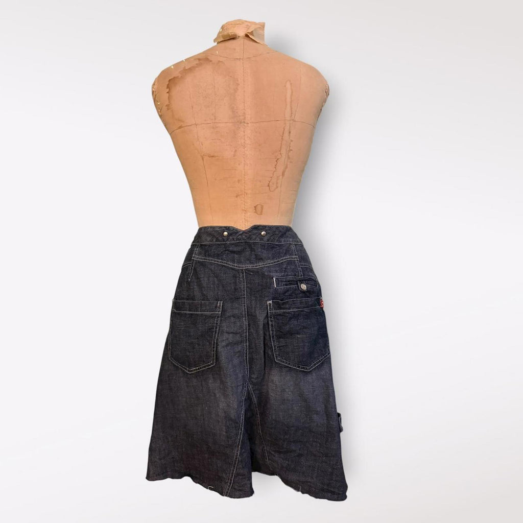 Fiorella Rubino Trissi Dark Wash Denim Skirt