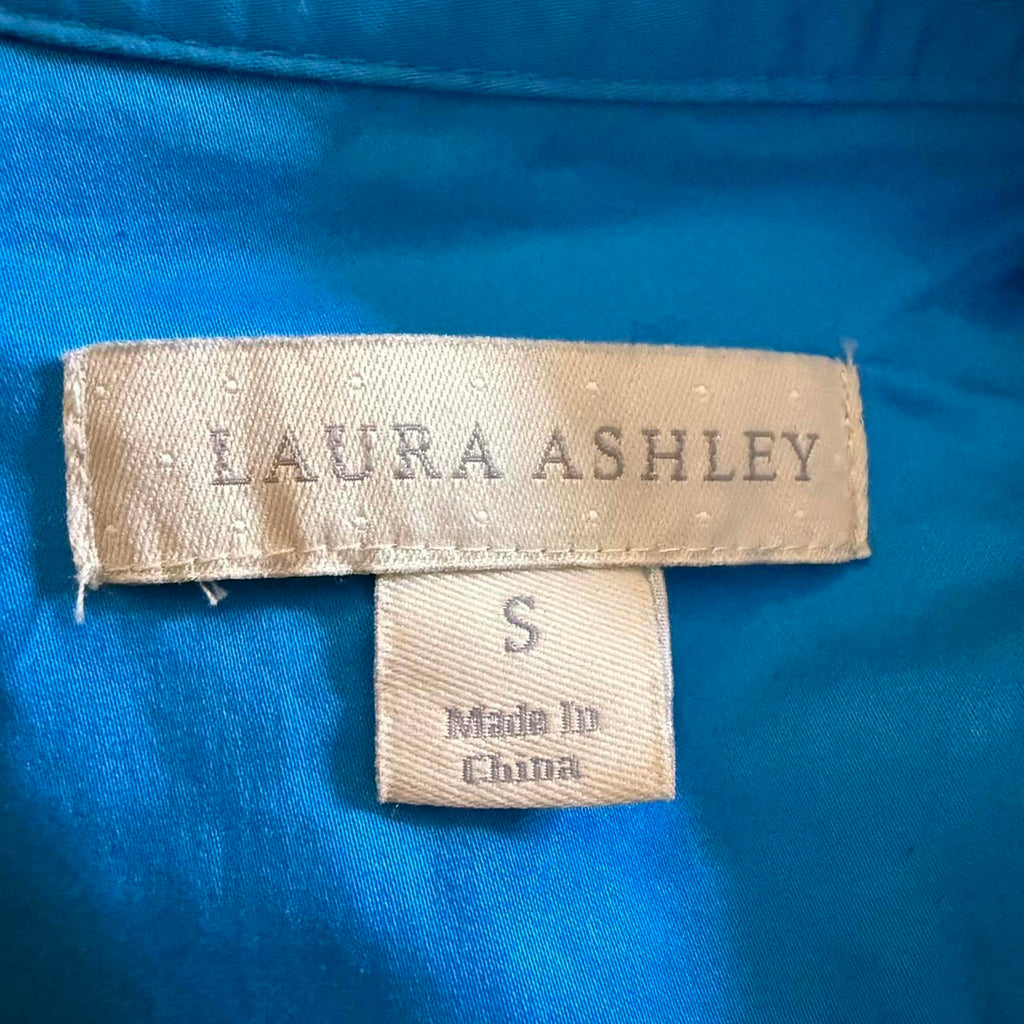 Laura Ashley Blue Zip-Up Jacket