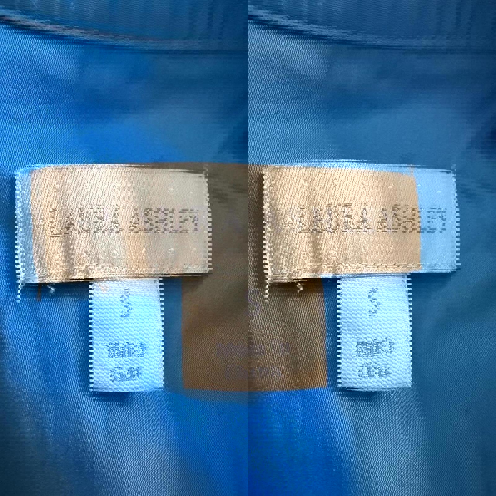 Laura Ashley Blue Zip-Up Jacket