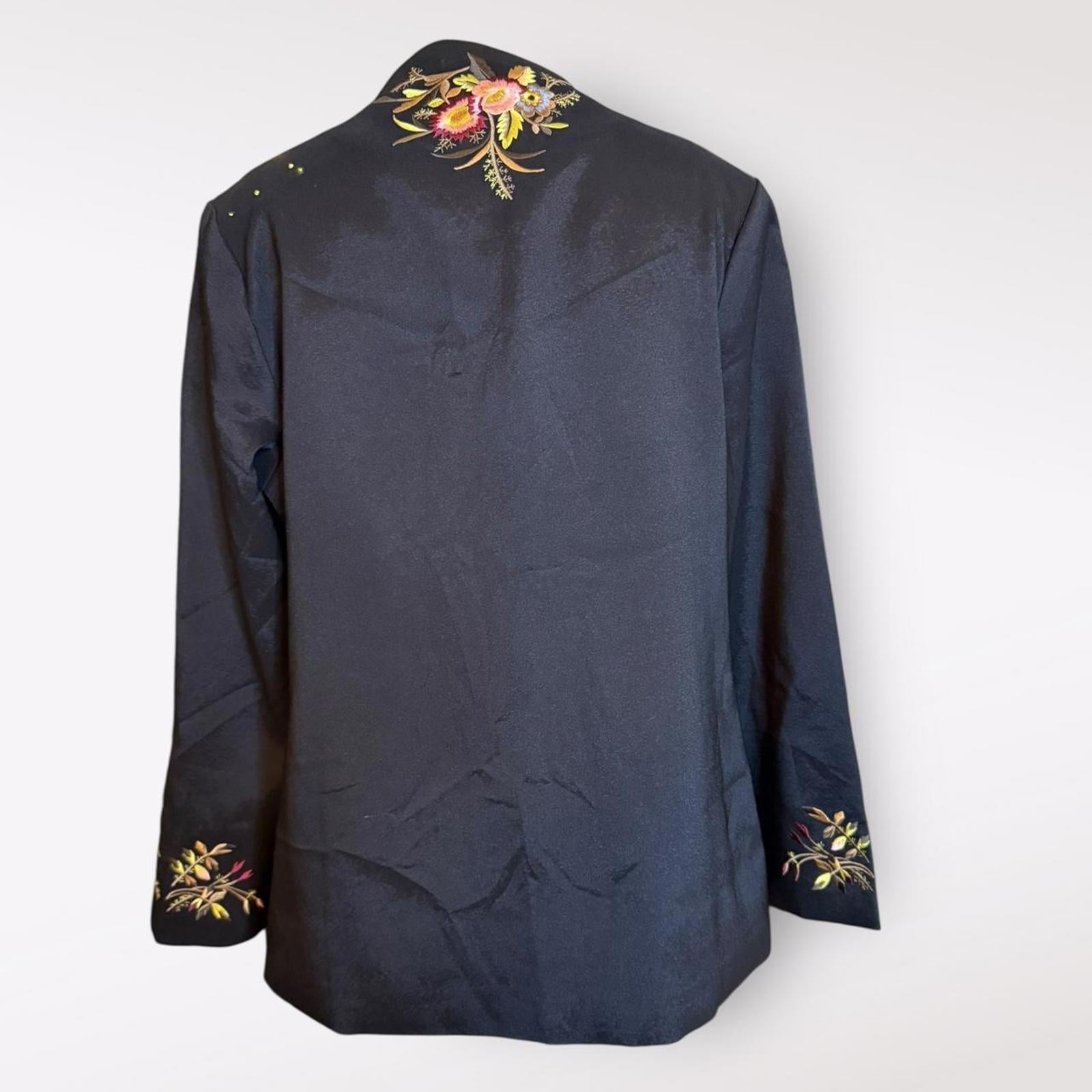 Metropolitan Museum of Art Embroidered Floral Jacket