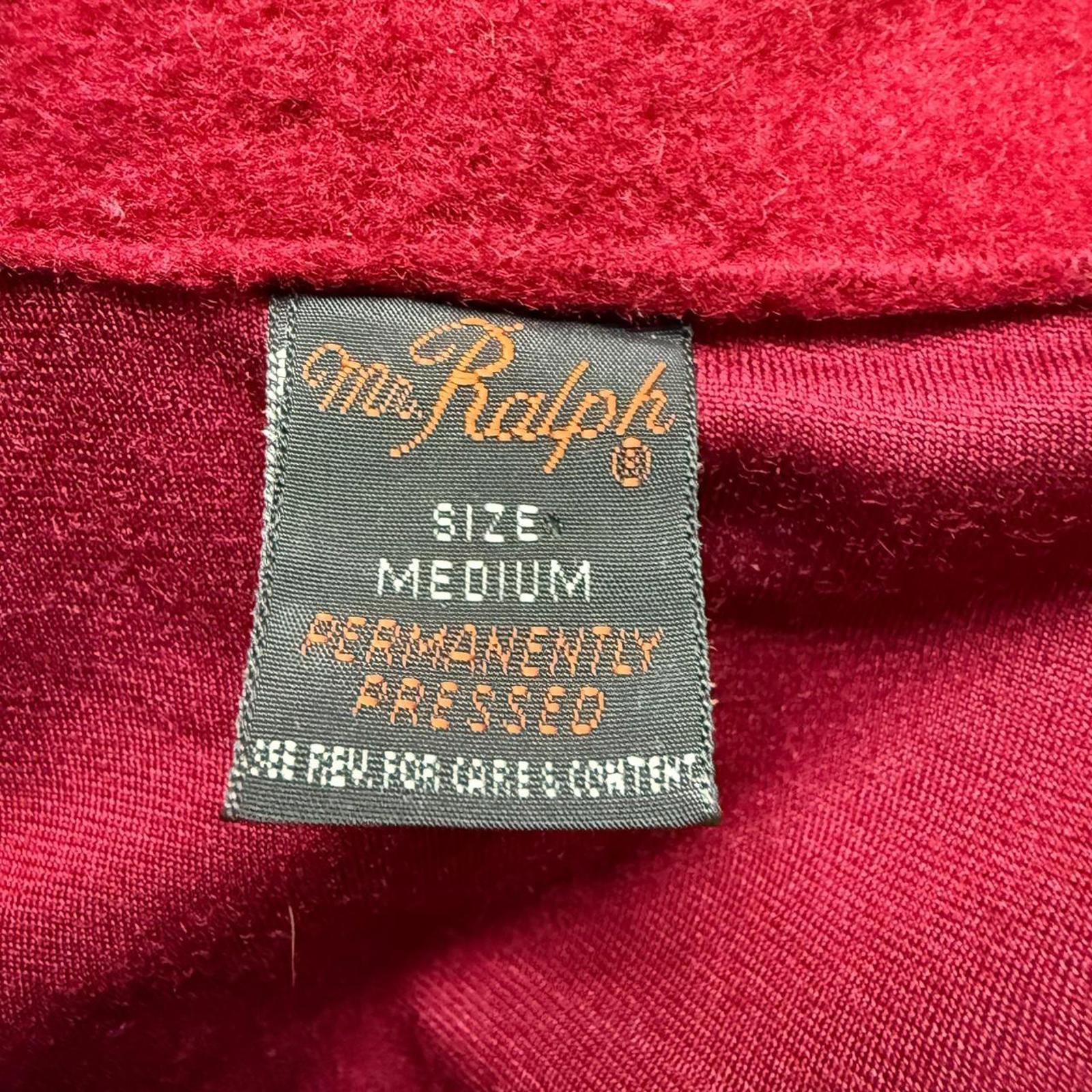 Mr. Ralph Red Robe with Belt and Pockets