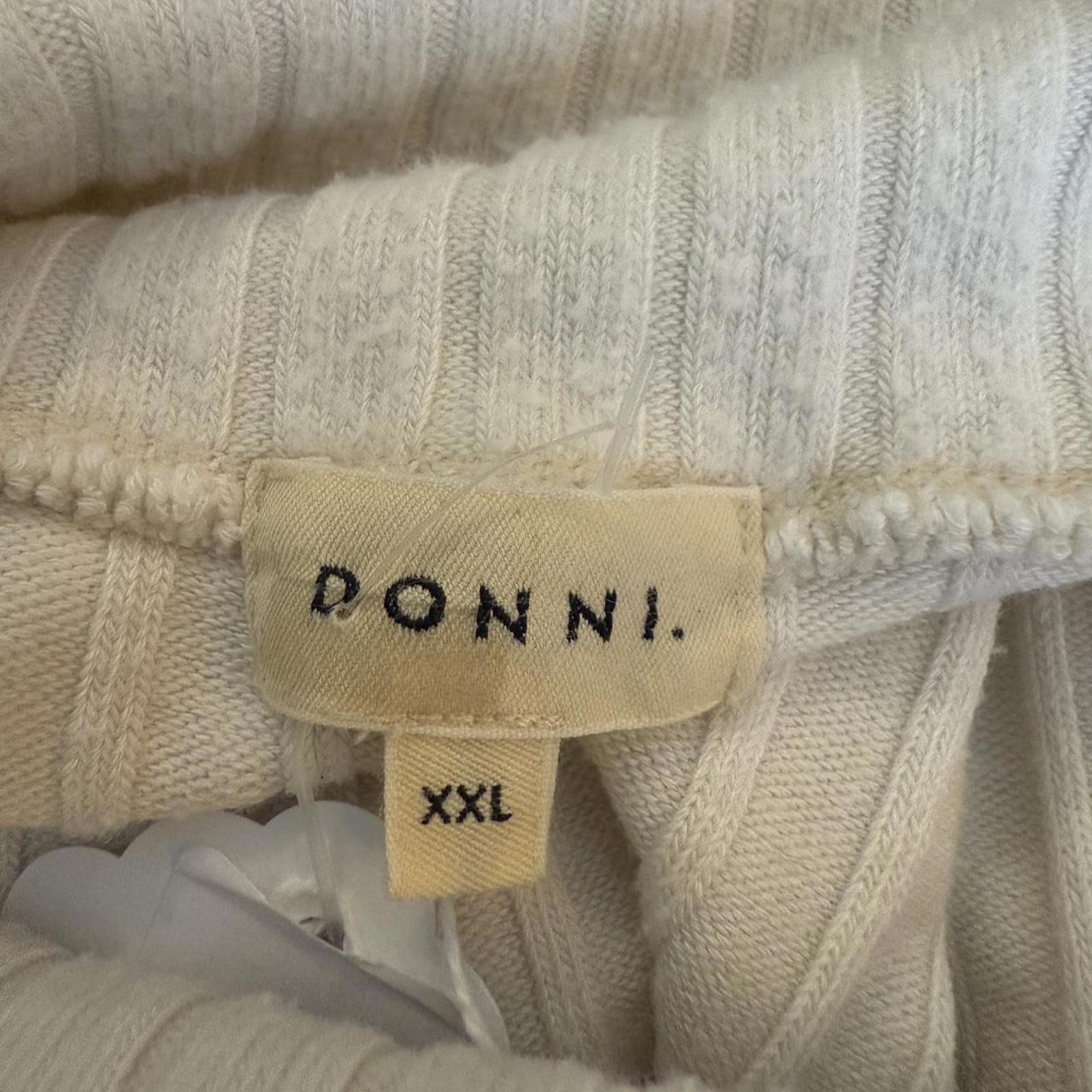 DONNI. Cream Maxi Sweater Dress