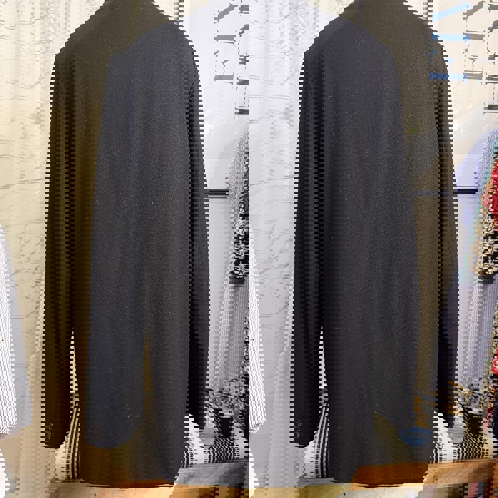 Jack Winter Black Wool Blazer