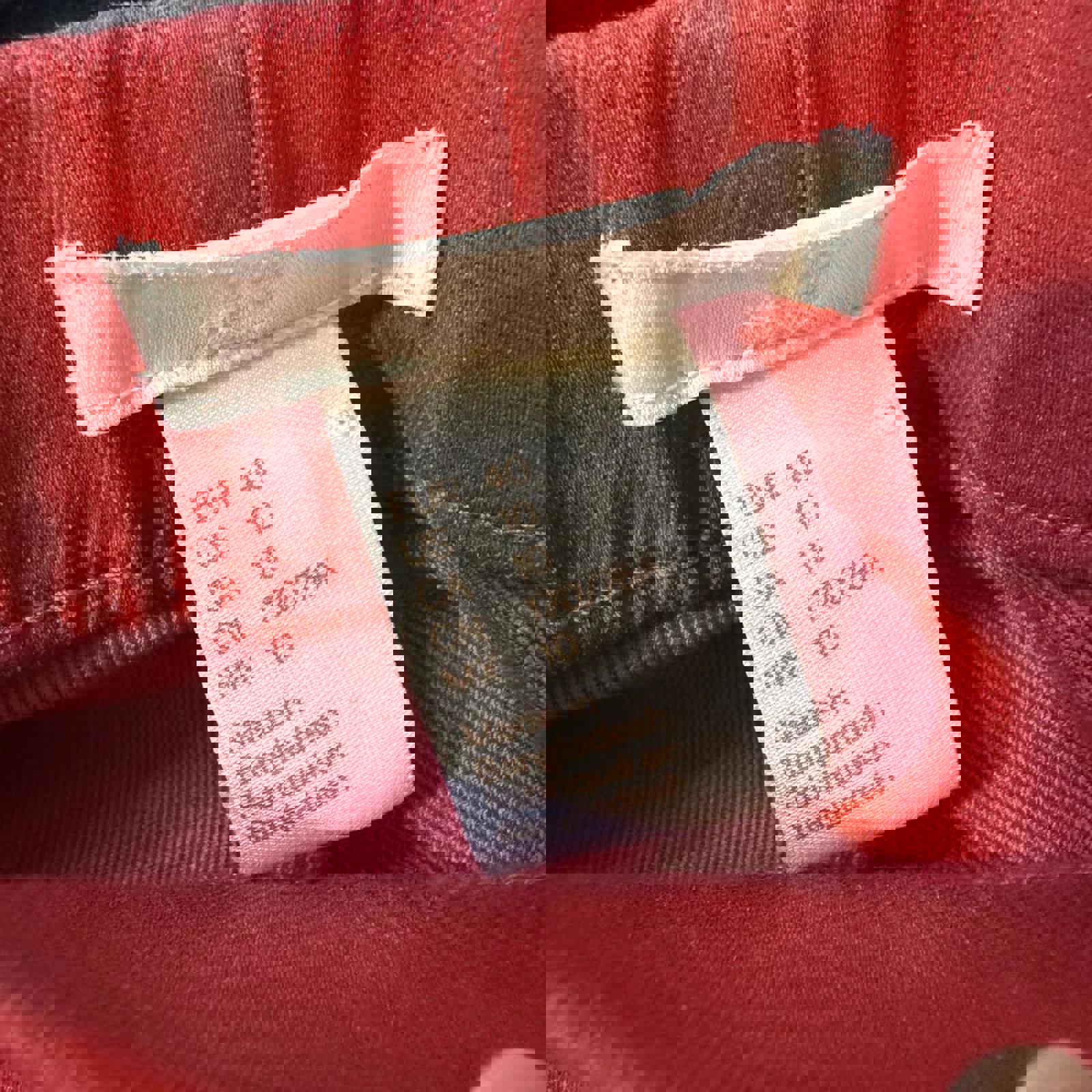 H&M Red Skinny Trousers Size 10