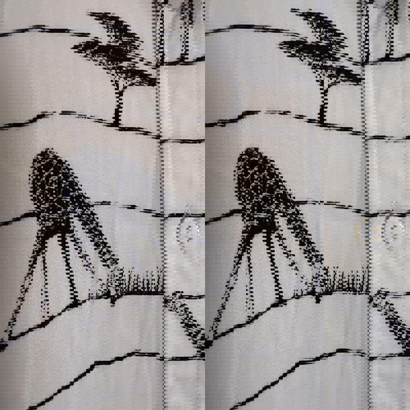 Jane + Delancy Giraffe Print Button Down Shirt