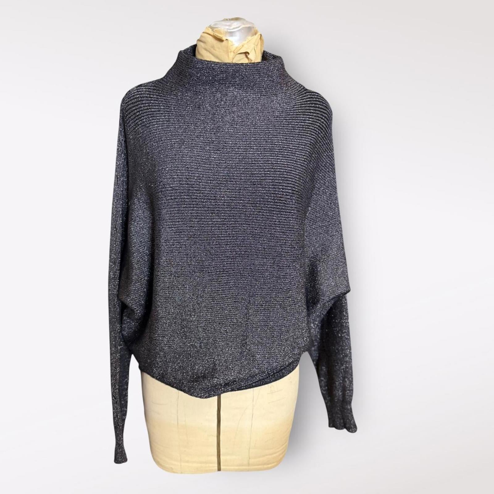 Philosophy Republic Clothing Metallic Knit Sweater