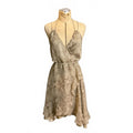 Haute Hippie Snakeskin Print Dress