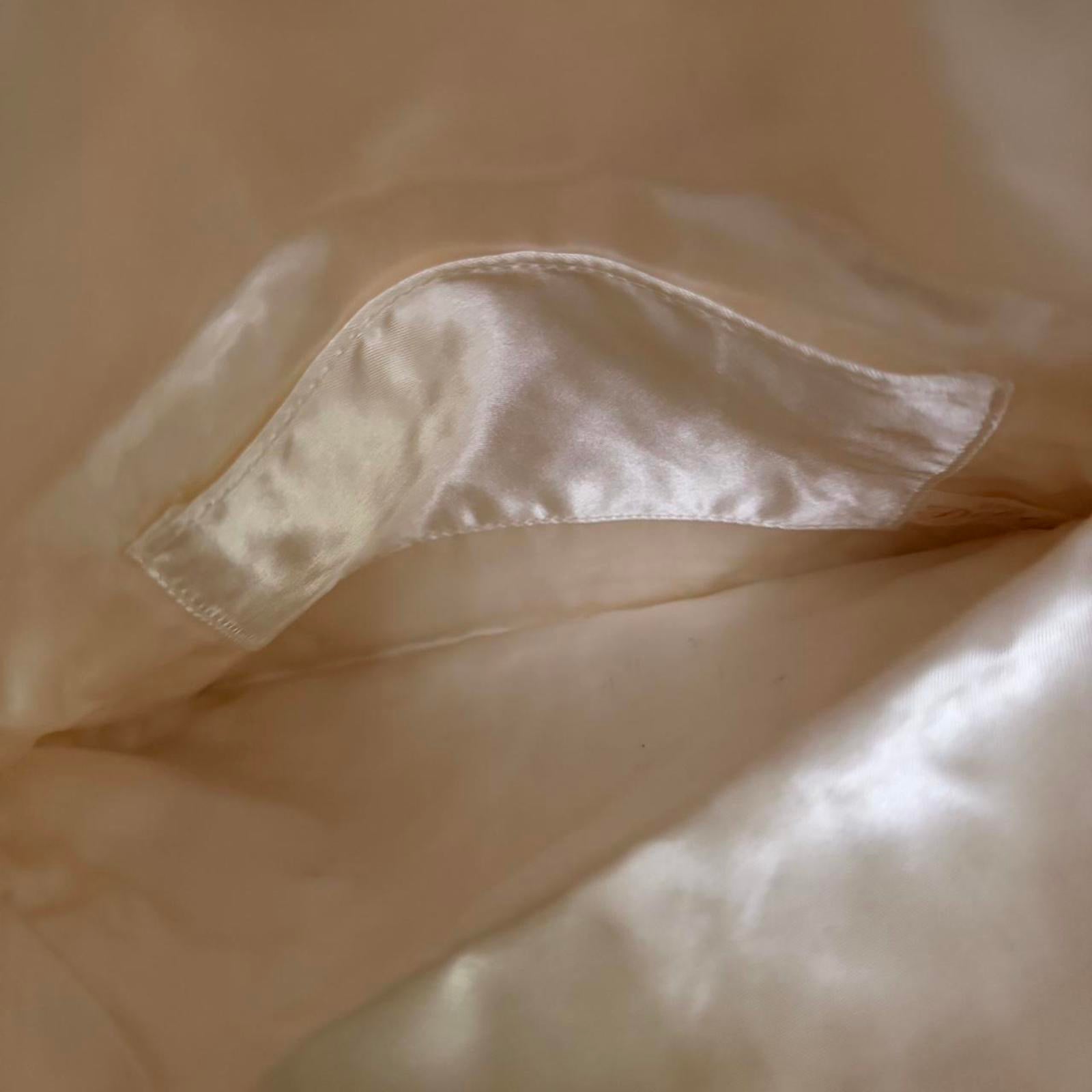 Vintage Ivory Beaded Clutch Bag