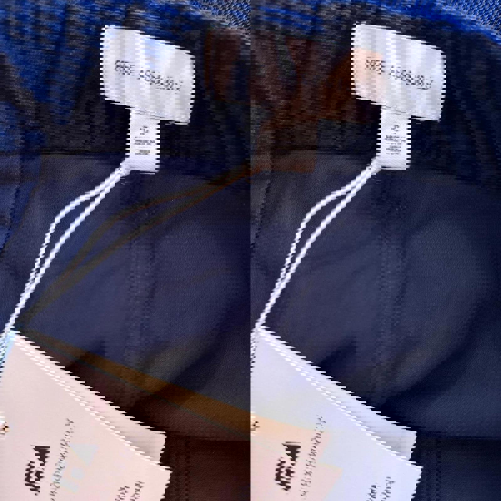 Free Assembly Women's Navy Blue Corduroy Pants