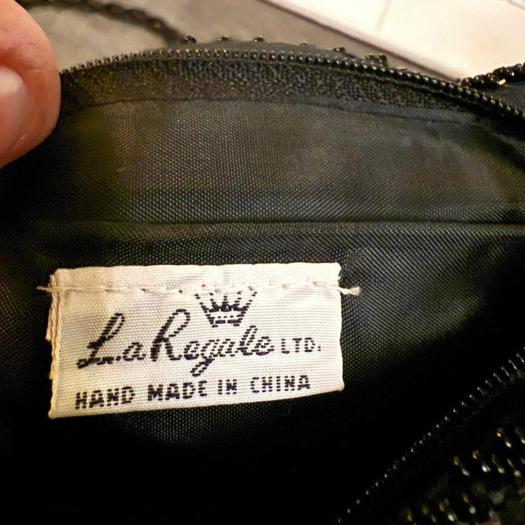 La Regale Women's Black and Brown Bag