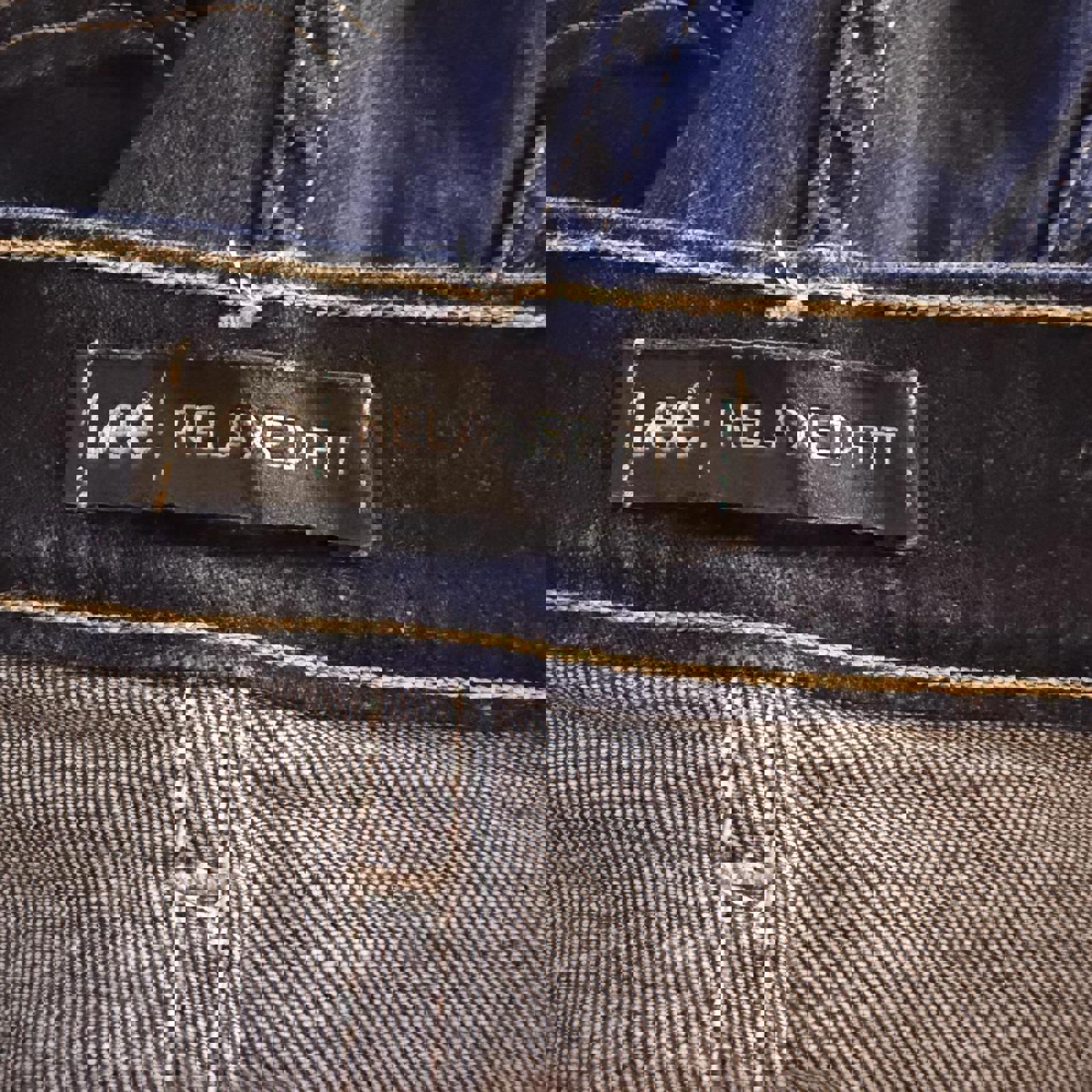 Lee Relaxed Fit Dark Blue Denim Jeans