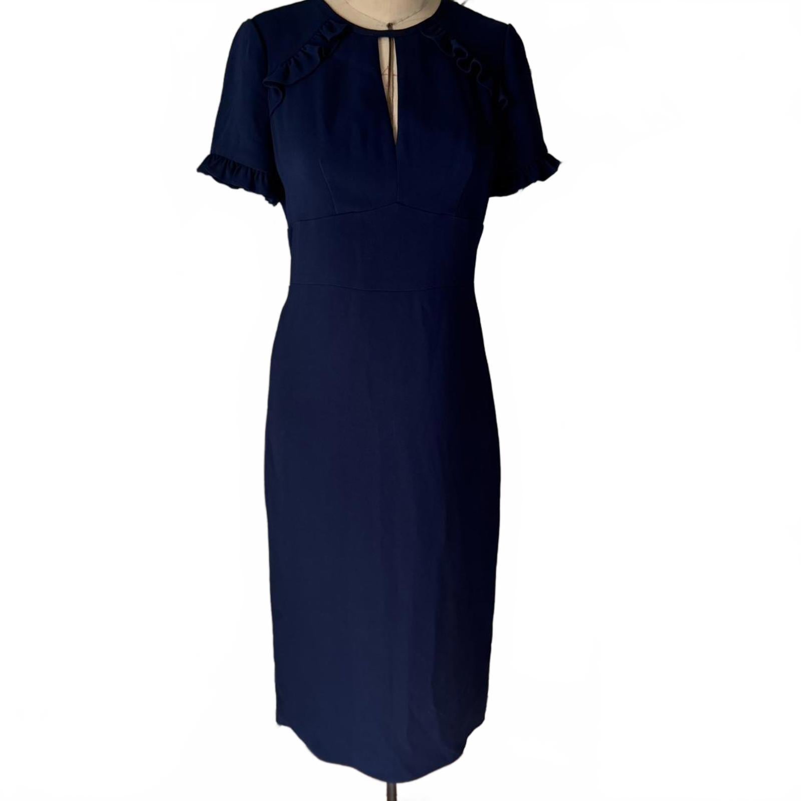 Shoshanna Navy Blue Dress
