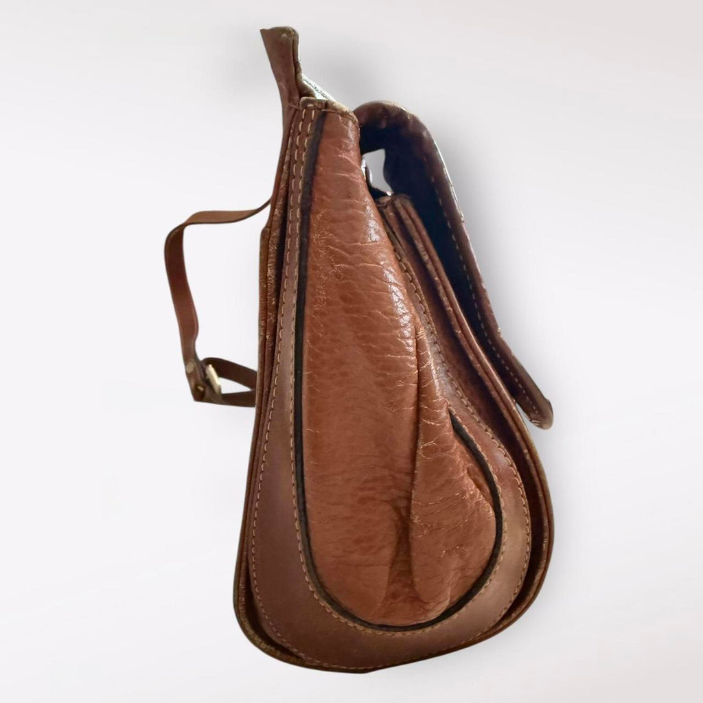 Delfino Vintage Brown Leather Bag