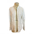 Denim And Flower White Button Up Shirt Size S