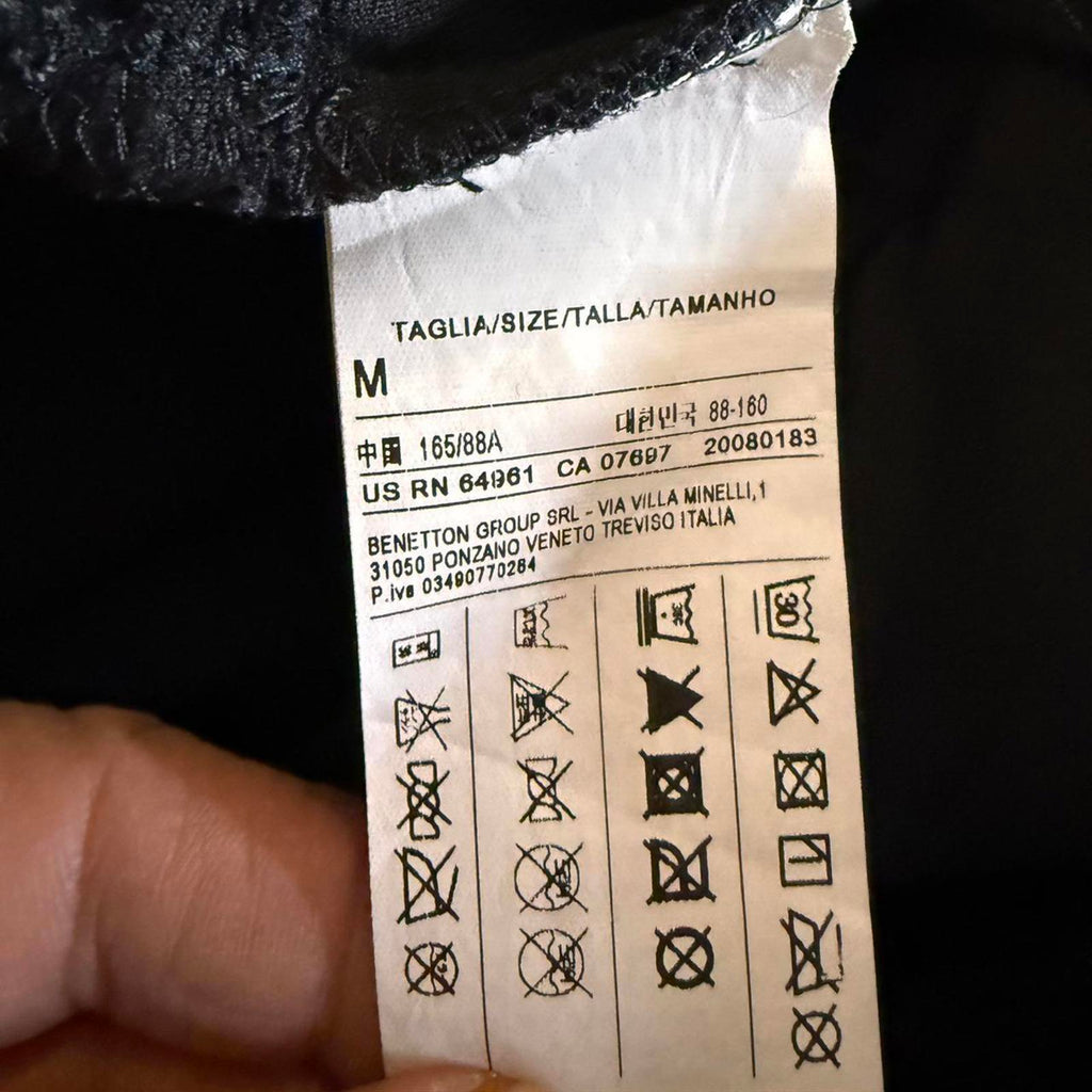 Sisley Black Dress with Mesh Detail