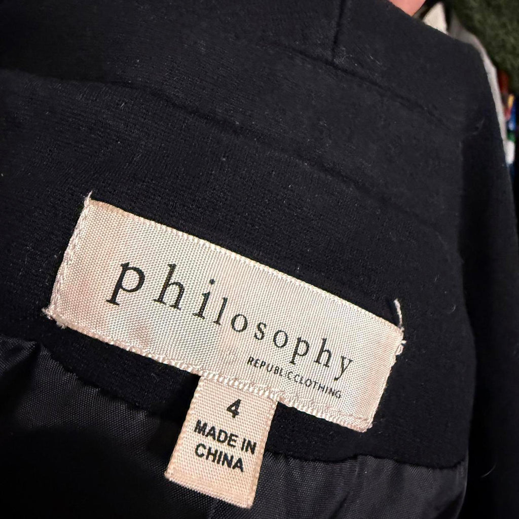 Philosophy Black Blazer