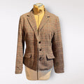 H&M L.O.G.G. Women's Plaid Blazer Jacket