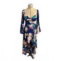 Fashion Nova Floral Long Sleeve Hi-Lo Dress Size XL