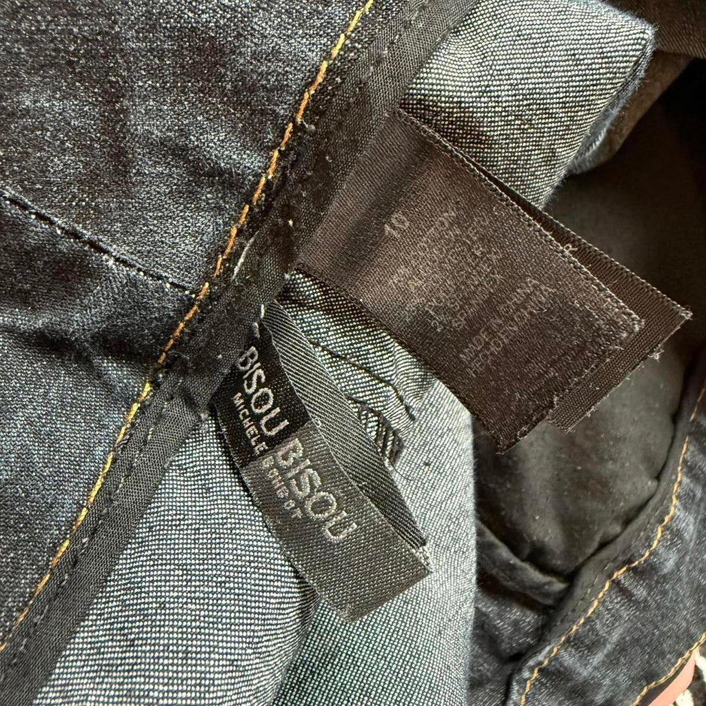 Bisou Bisou High Waist Black Denim Pants