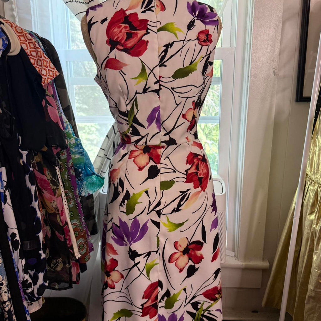 Alyx Floral Midi Shift Dress