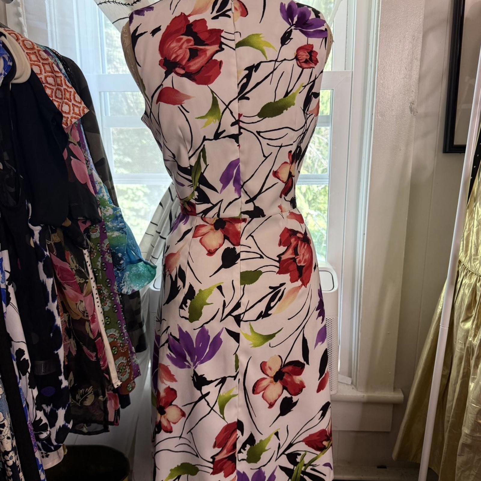 Alyx Floral Midi Shift Dress