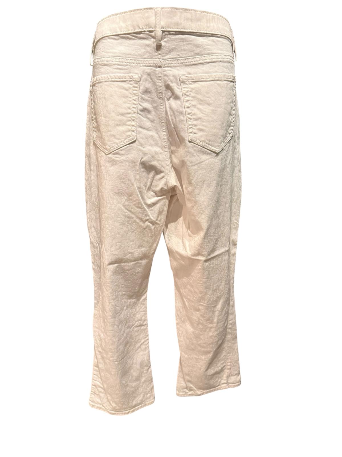 Lilly Pulitzer Cream Wide Leg Jeans