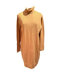 Joe Fresh Camel Color Turtleneck Sweater Dress