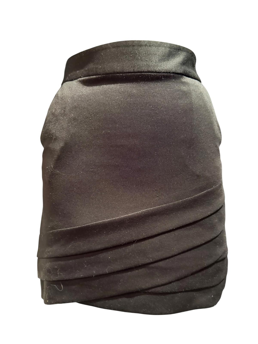WE Black Mini Skirt with Layered Hem Detail