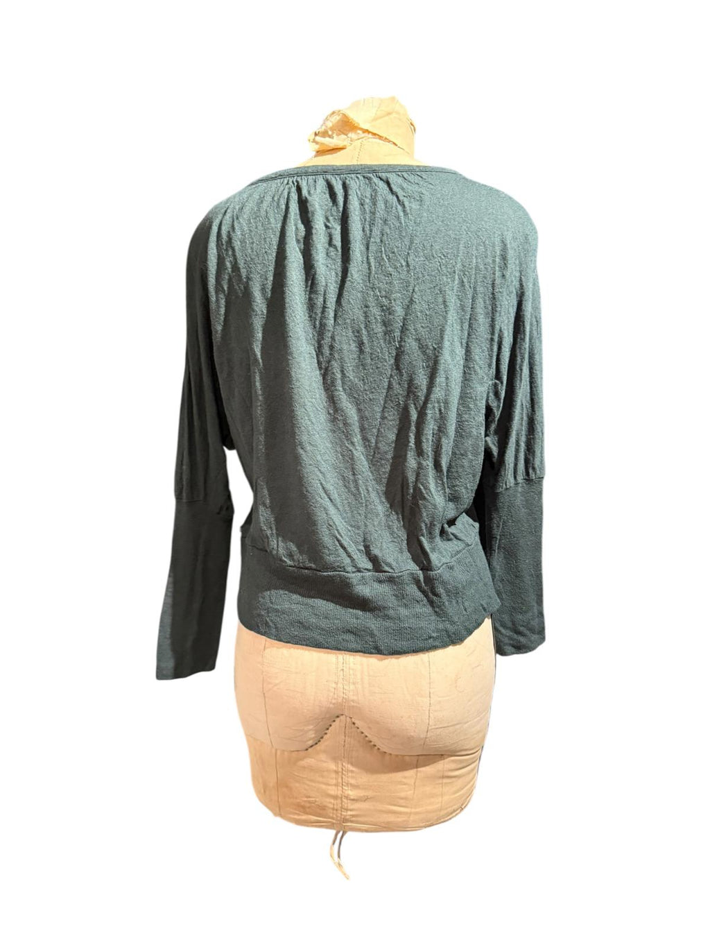 Jordi Labanda Dark Green Long Sleeve Button-Up Cardigan