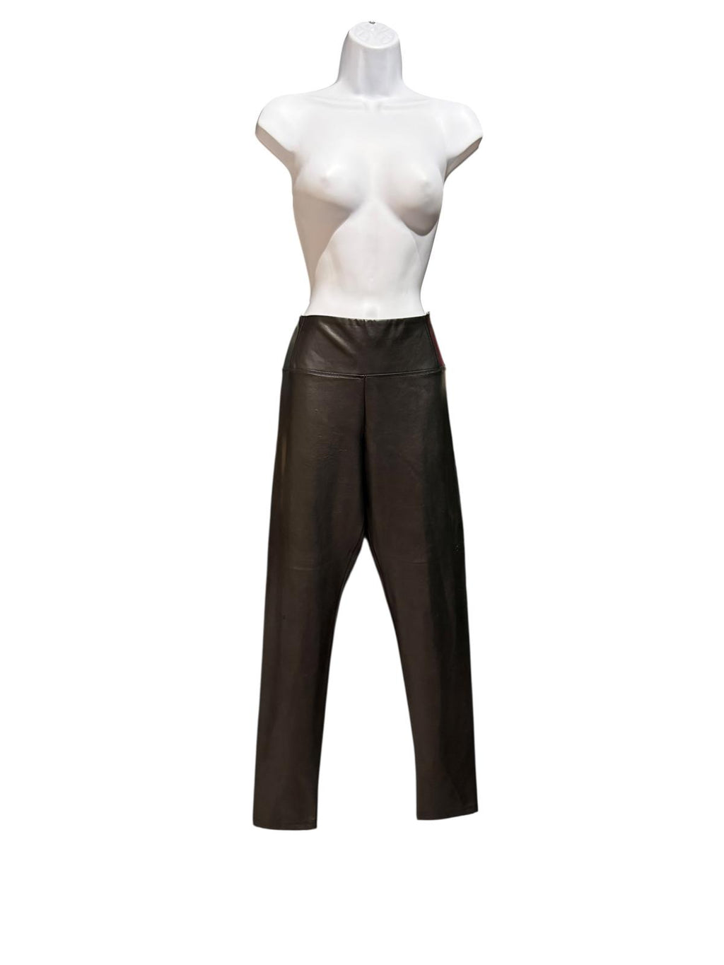 Bagatelle NYC Black Faux Leather High Waist Pants