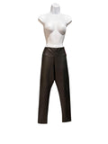 Bagatelle NYC Black Faux Leather High Waist Pants