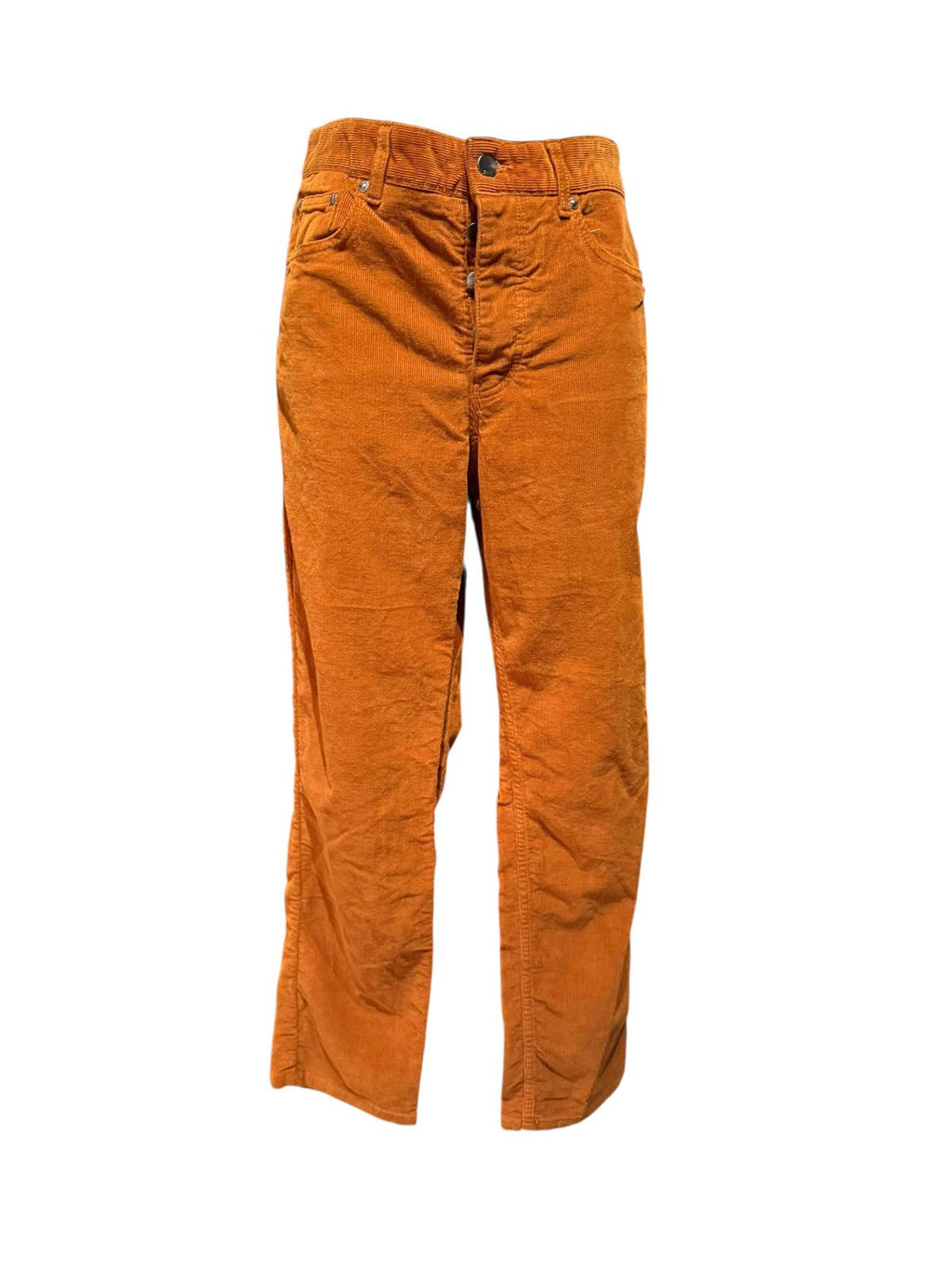 Spoke Orange Corduroy Pants