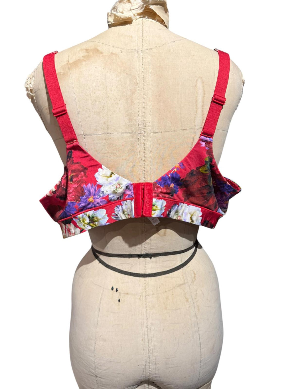 Cacique Comfort Bliss Floral Print Full Coverage Bra Size 42C