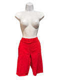 Chloe + Jasmine Red Knee-Length Casual Shorts