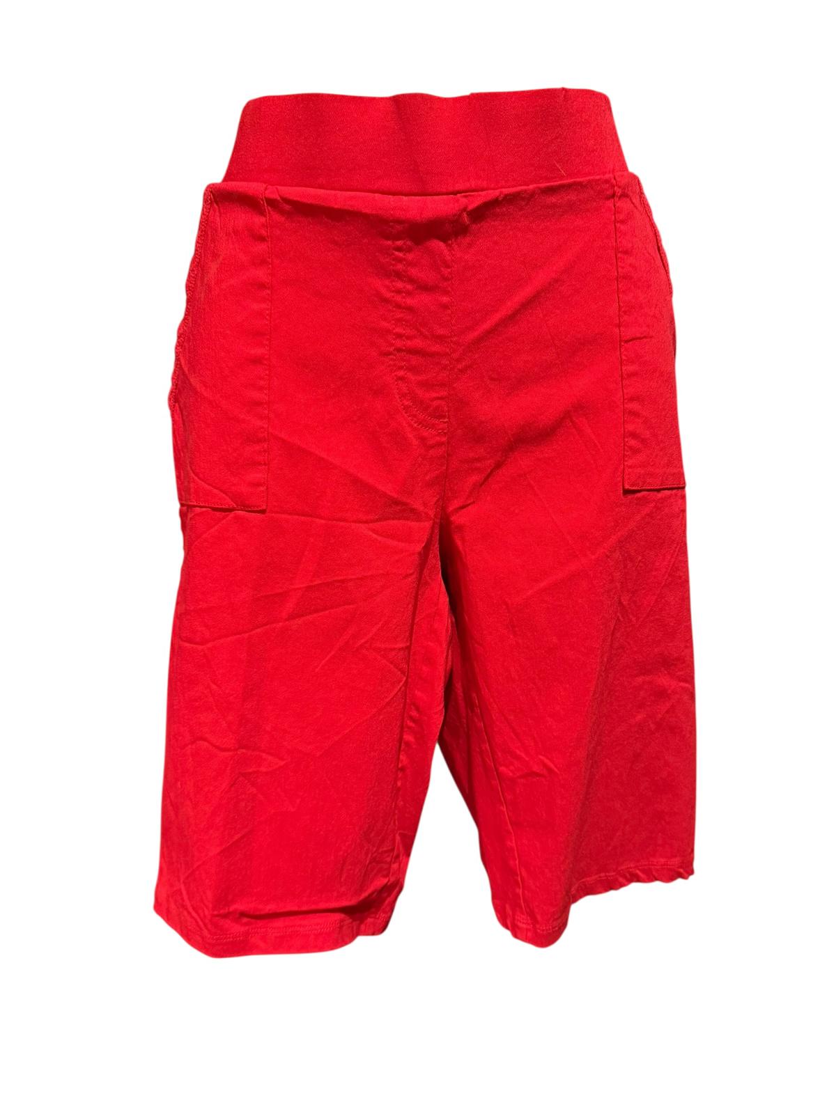Chloe + Jasmine Red Knee-Length Casual Shorts