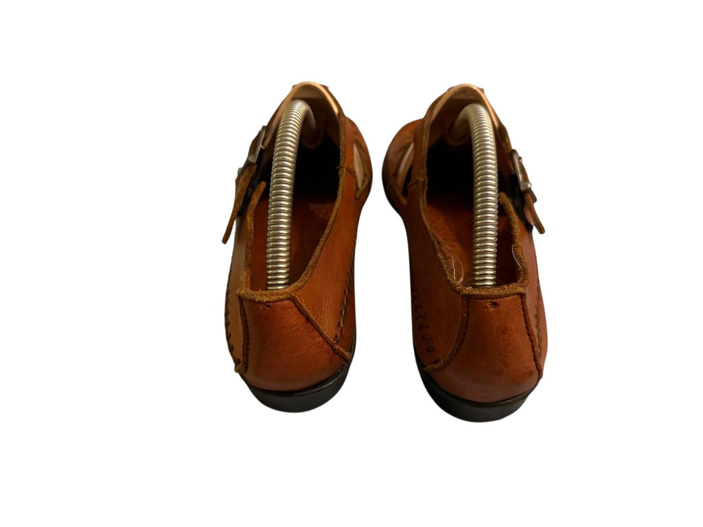 Dexter Vintage Brown Leather Casual Slip-On Shoes
