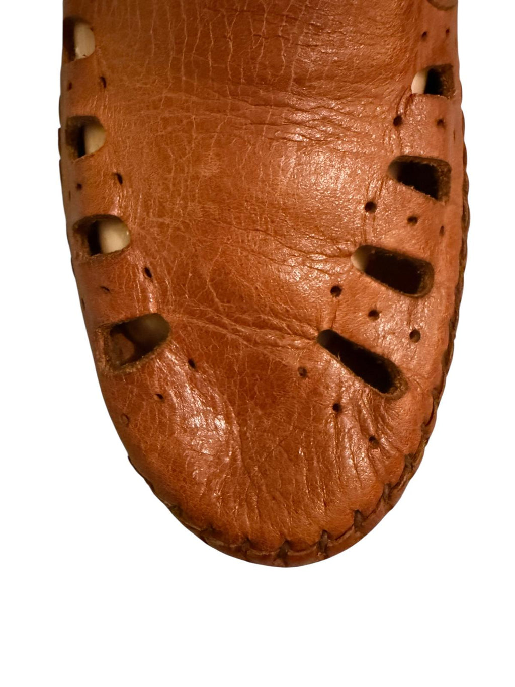 Dexter Vintage Brown Leather Casual Slip-On Shoes