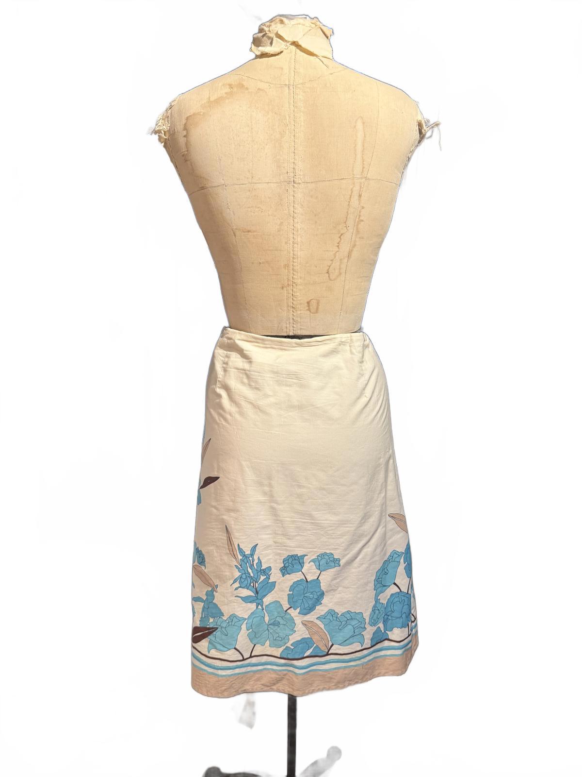 Axcess Floral Print Knee-Length Skirt