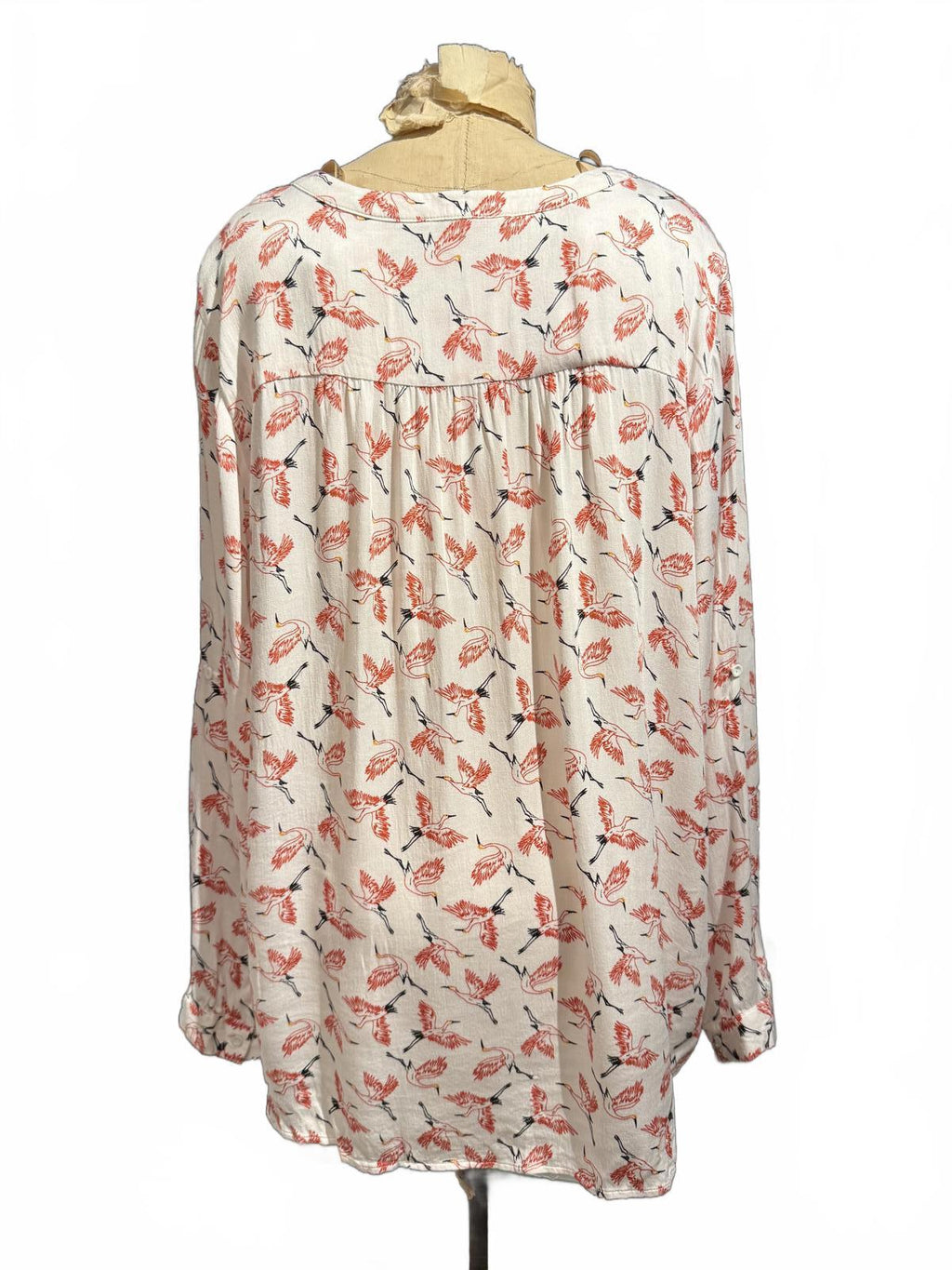 My Danielle Long Sleeve Floral Print Blouse