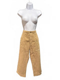 Standard James Perse Tan Wide Leg Cropped Pants