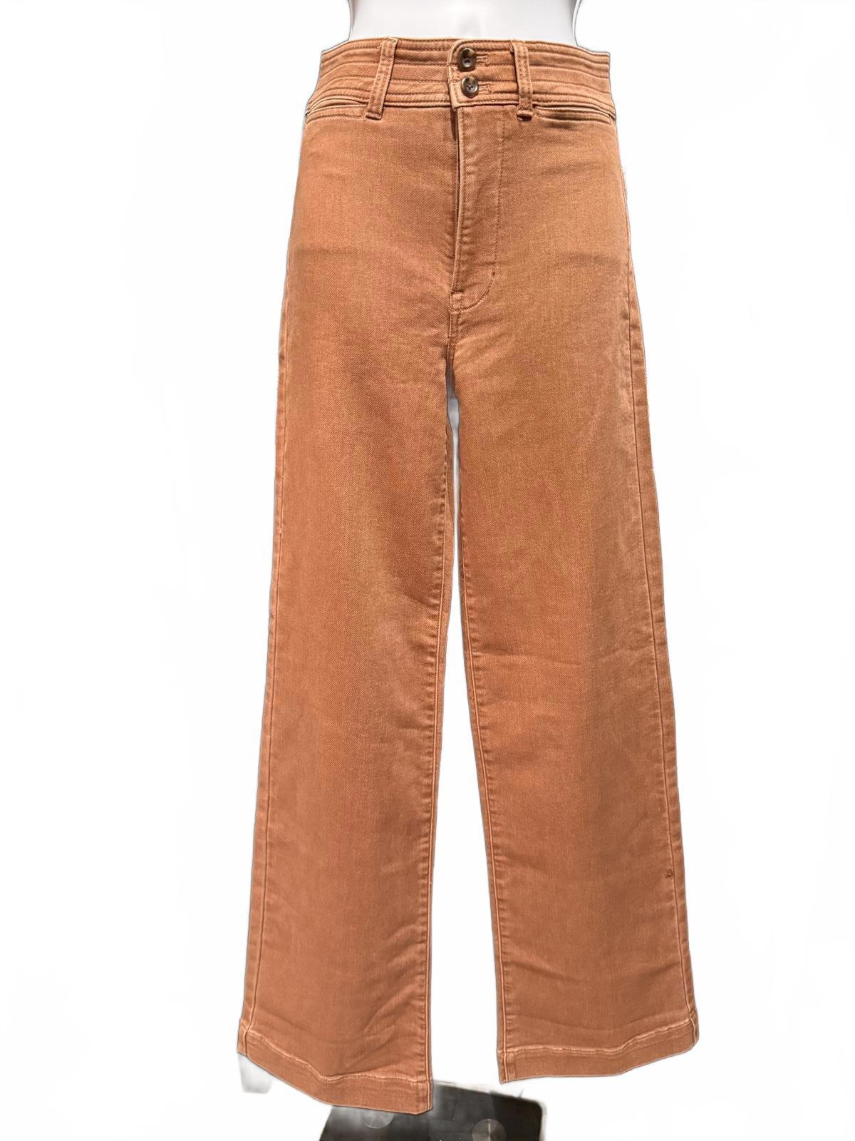 Faherty Wide Leg Terracotta Corduroy Pants
