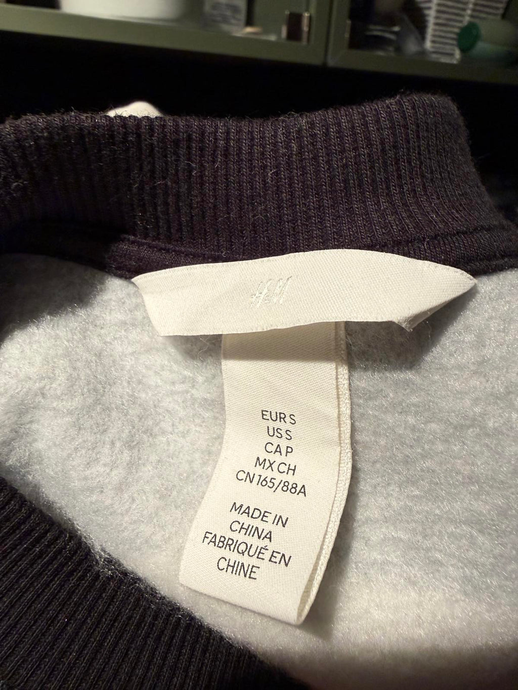H&M Black and White Striped Sweater with Shoulder Buttons