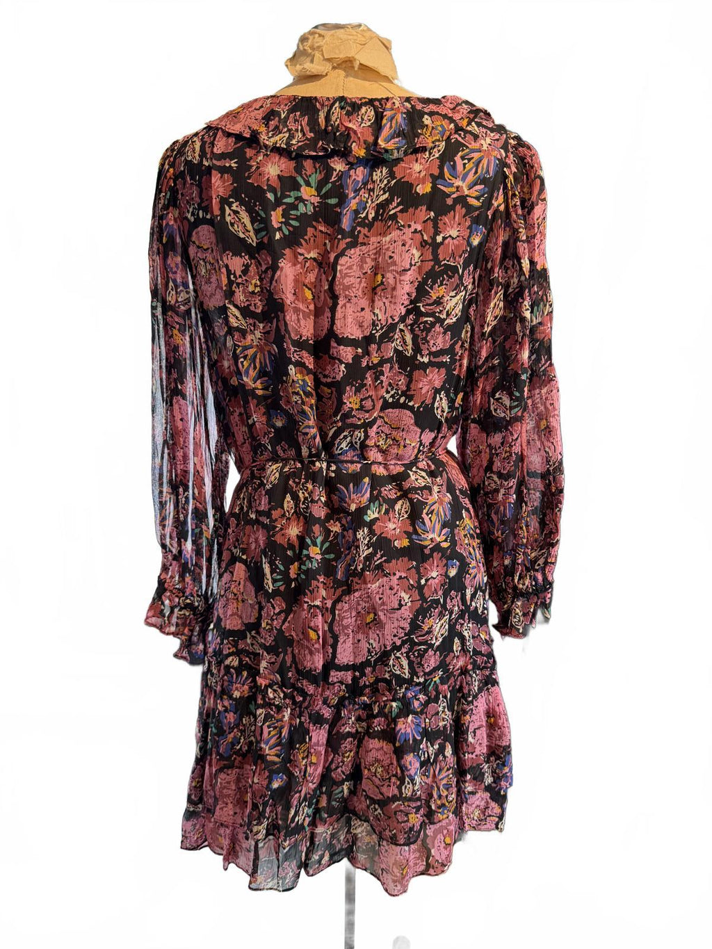 Cleobella Floral Long Sleeve Ruffle Dress