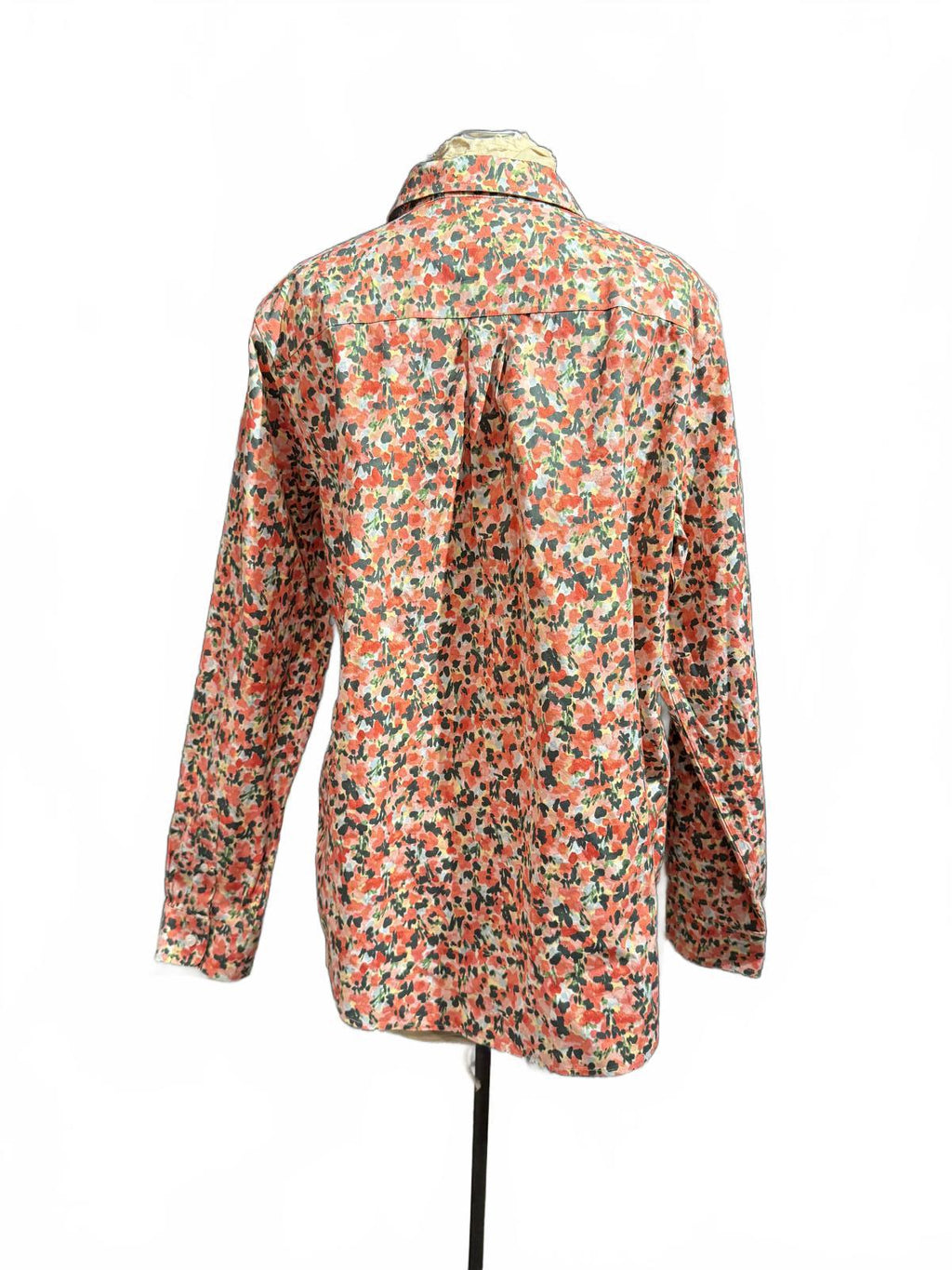L.L. Bean Long Sleeve Floral Print Button-Up Shirt
