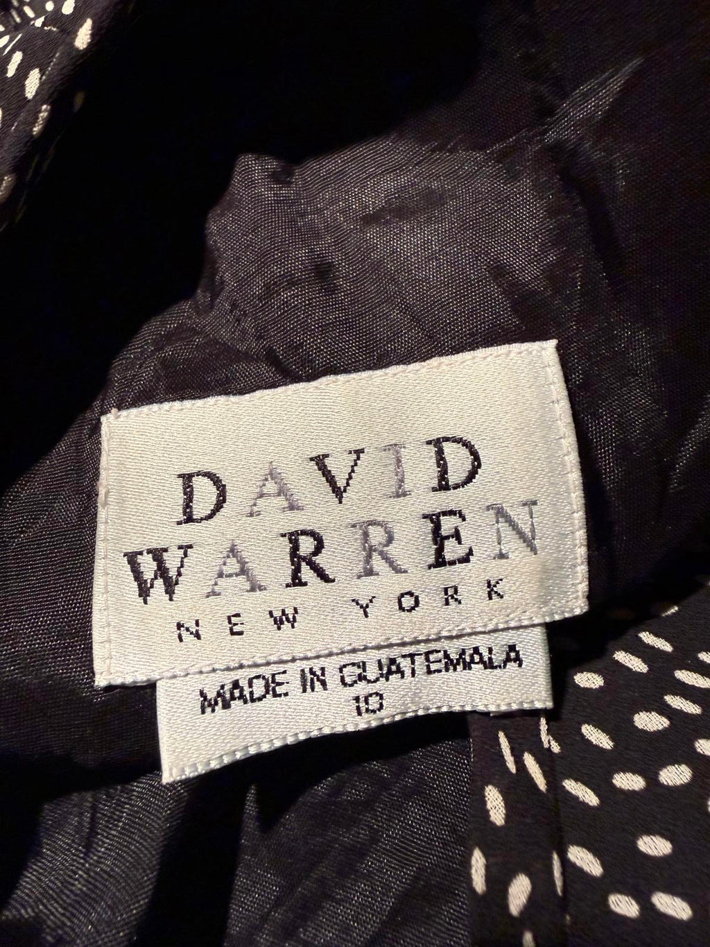 David Warren Black Sleeveless Maxi Dress with Back Cutout