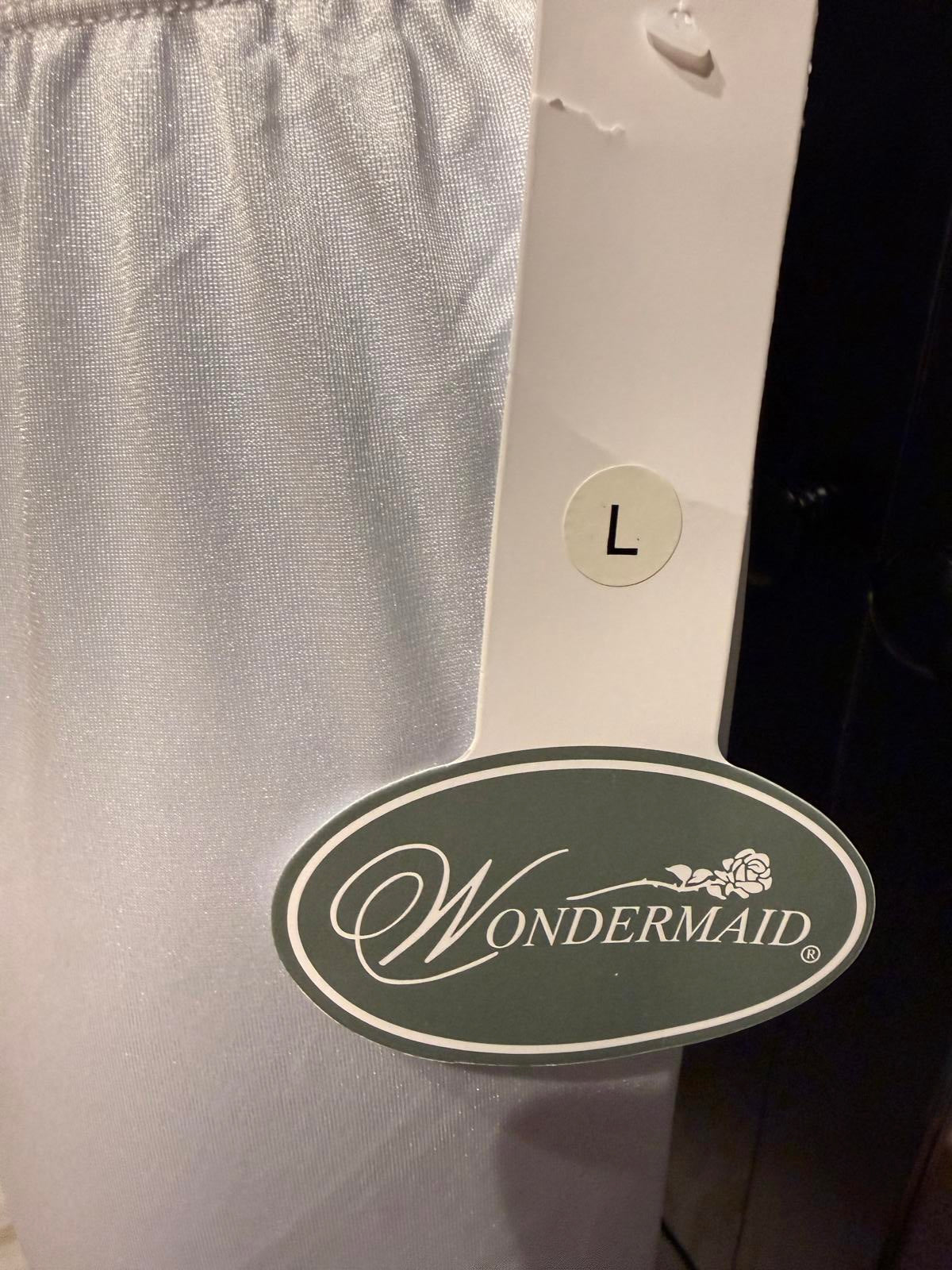 Wondermaid White Lace Trim Half Slip Tap Shorts