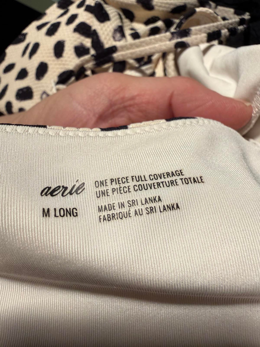 Aerie One Piece Full Coverage Swimsuit