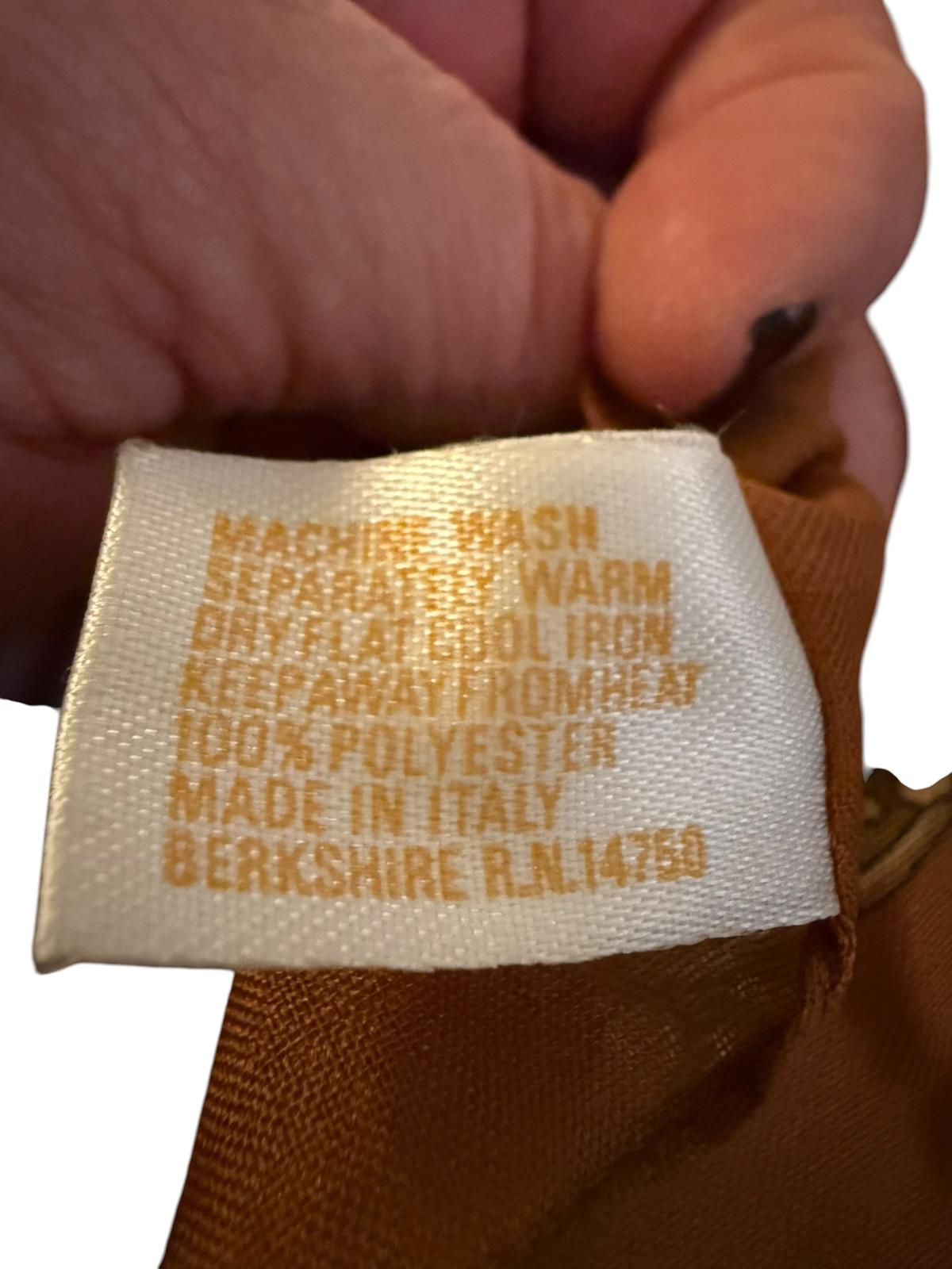Berkshire Vintage Brown and Black Patterned Headscarf