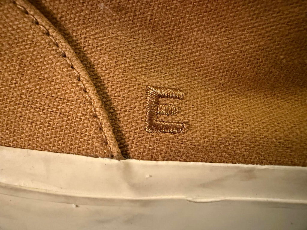 Everlane Brown Canvas High-Top Sneakers